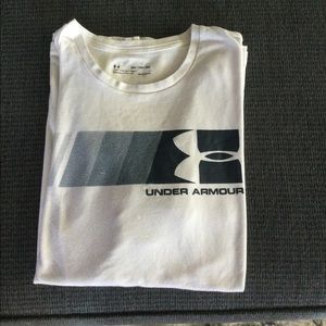 Under Armour 2XL White T-shirt
